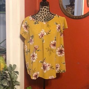 Flowered blouse